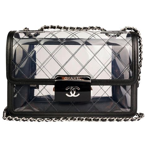 chanel pvc shoulder bag vintage|old fashioned Chanel bags.